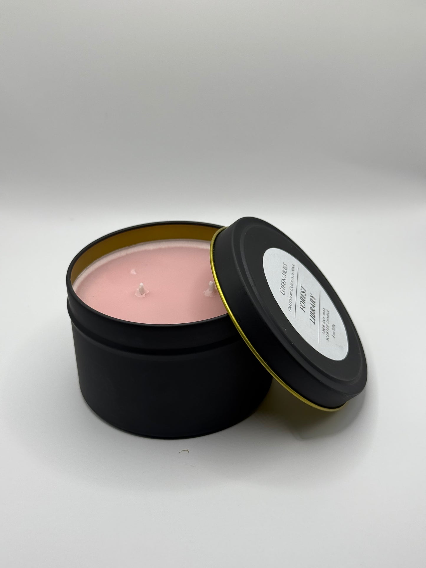 "Forest Library" Handcrafted 8 oz Soy Wax Scented Candle