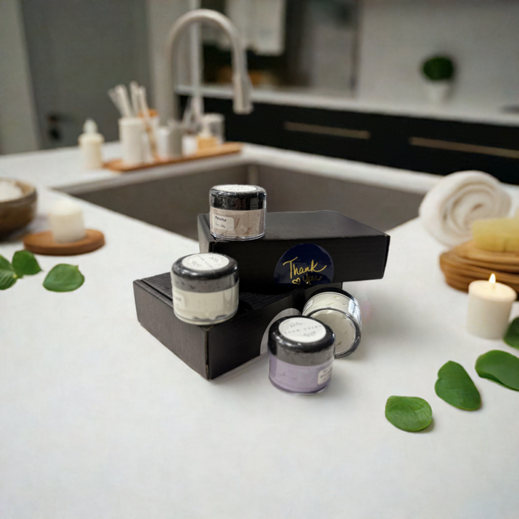 Shea Body Butter - (6) 1 oz Moisturizing Body Cream Samples