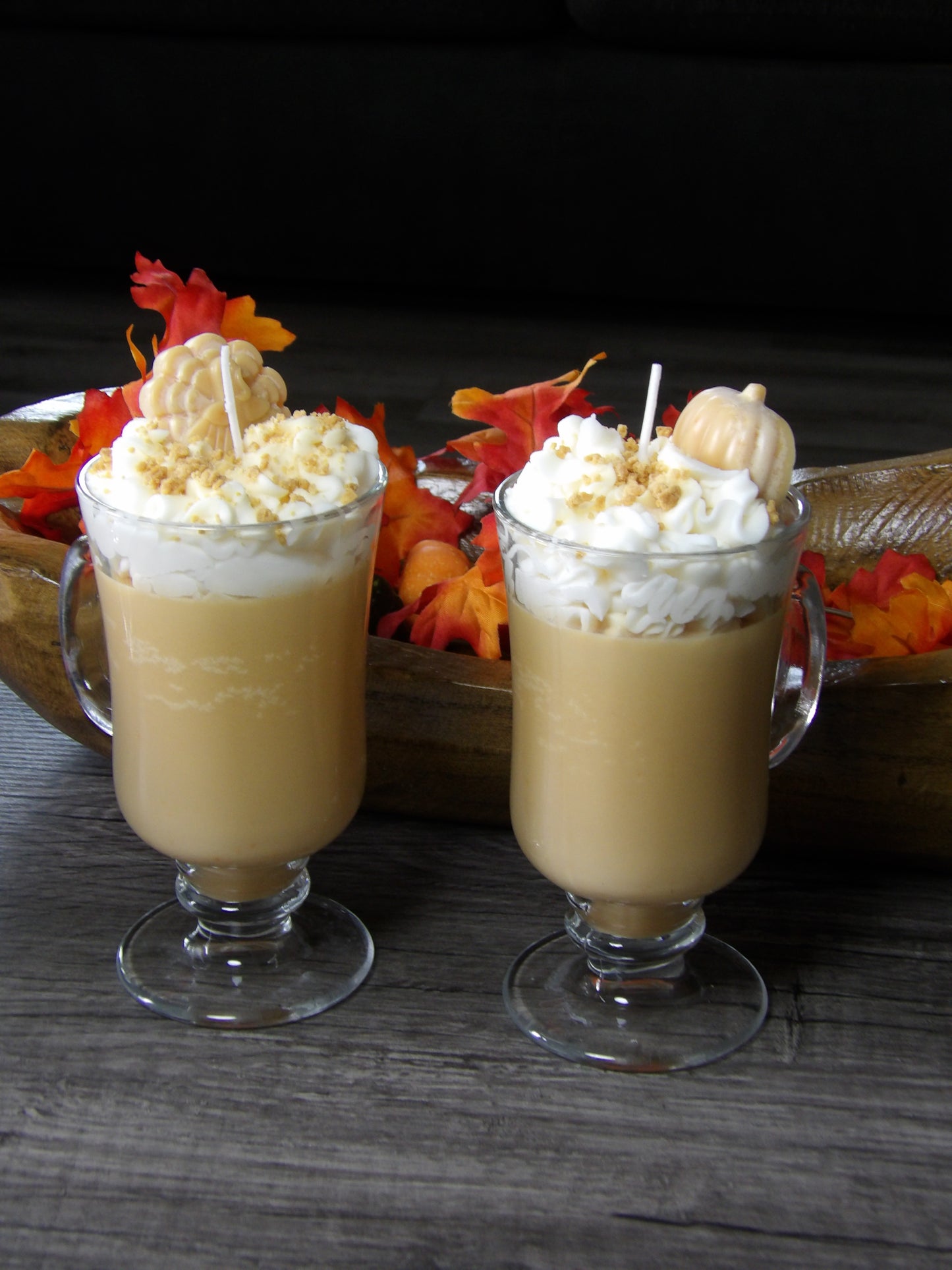 "Pumpkin Chai Latte" Handcrafted 12 oz Soy Wax Scented Candle
