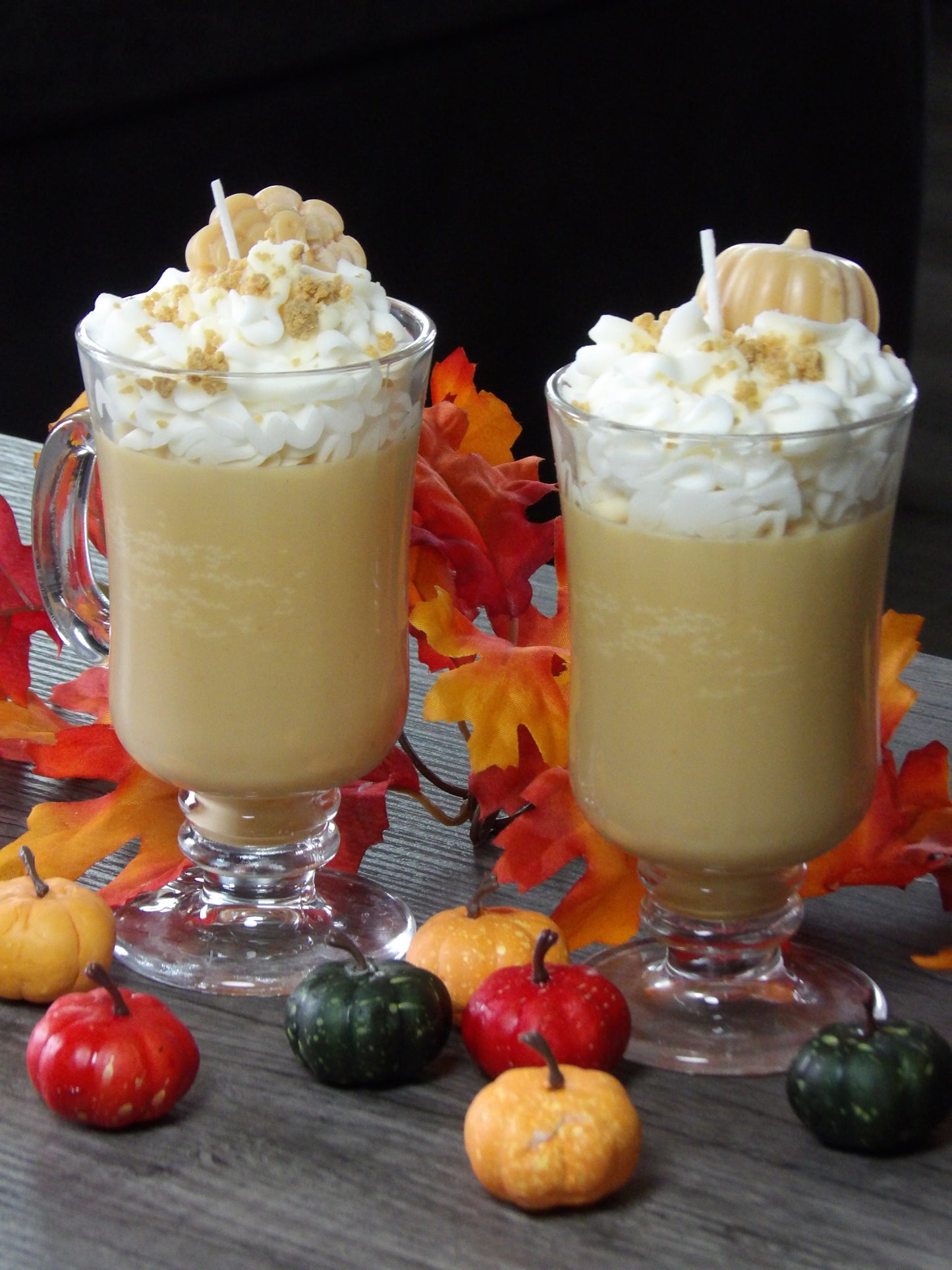 "Pumpkin Chai Latte" Handcrafted 12 oz Soy Wax Scented Candle
