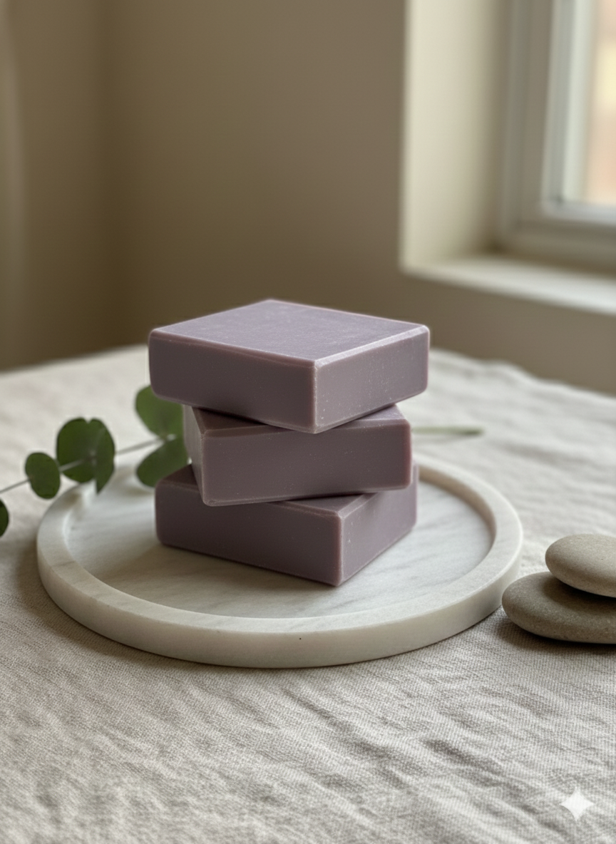 "Midnight Bloom" Luxurious Goat Milk Soap