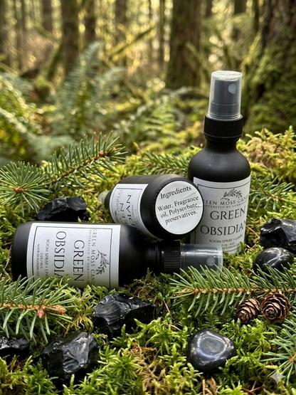 "Green Obsidian" Room Spray + Linen 2oz