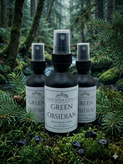 "Green Obsidian" Room Spray + Linen 2oz