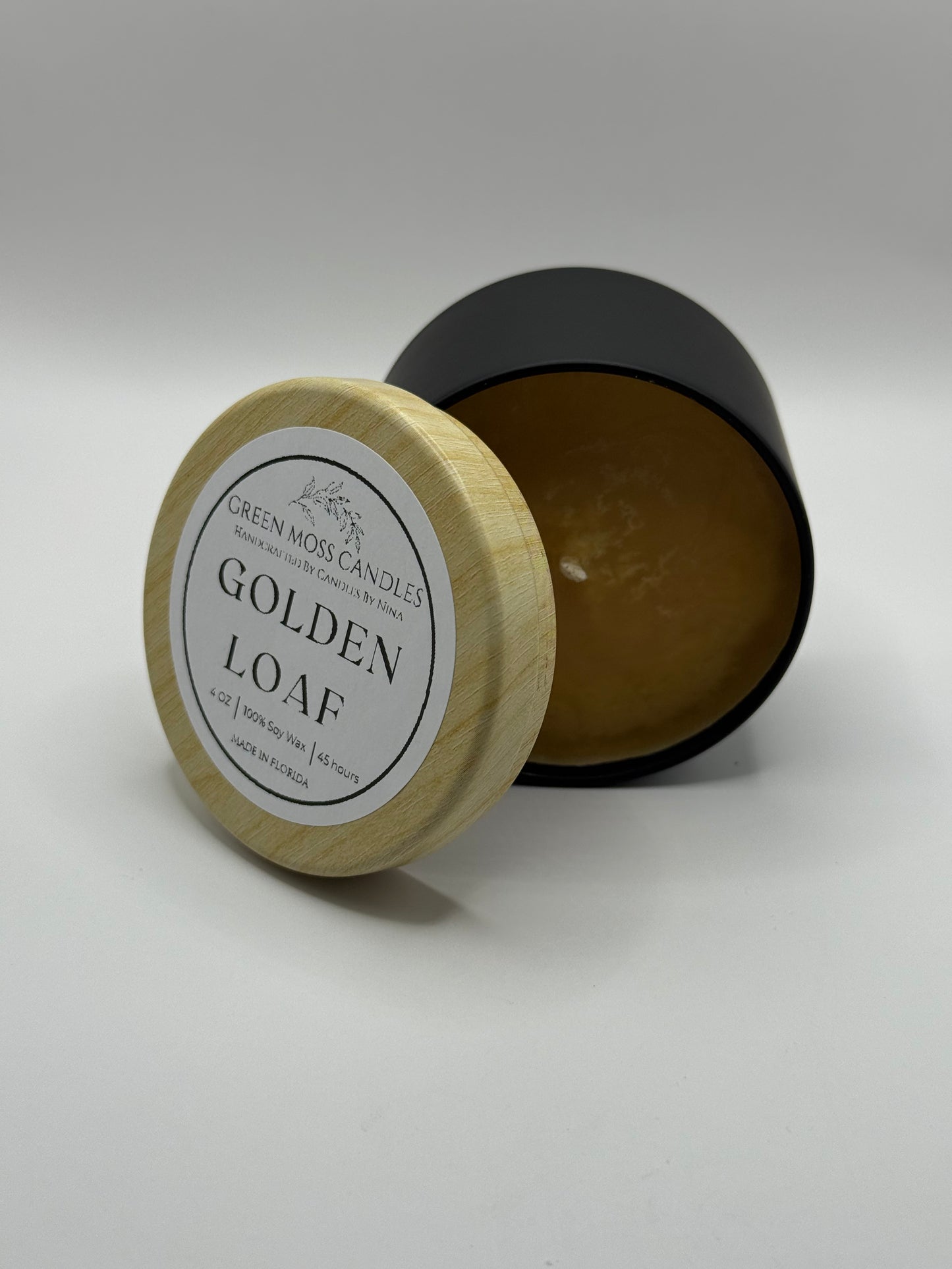 "Golden Loaf" Handcrafted 4 oz Soy Wax Scented Candle