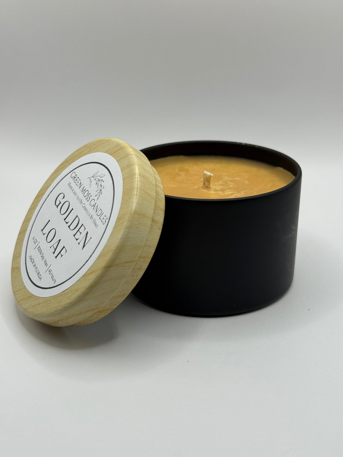 "Golden Loaf" Handcrafted 4 oz Soy Wax Scented Candle