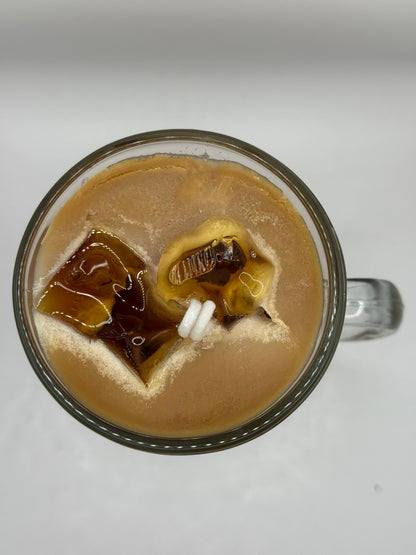 "Caramel Glow" - Handcrafted 10 oz Blend  Wax Scented Candle