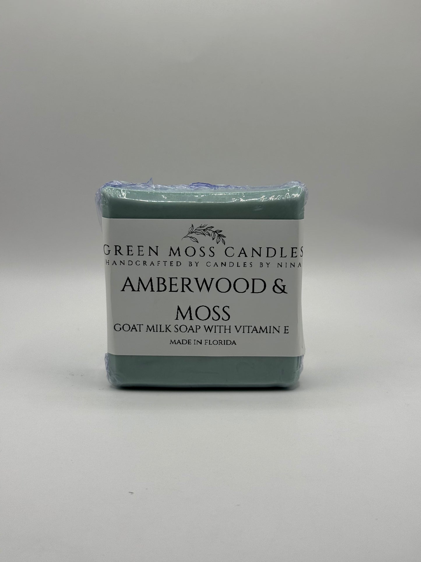 "Amberwood & Moss" Luxurious Goat Milk Soap