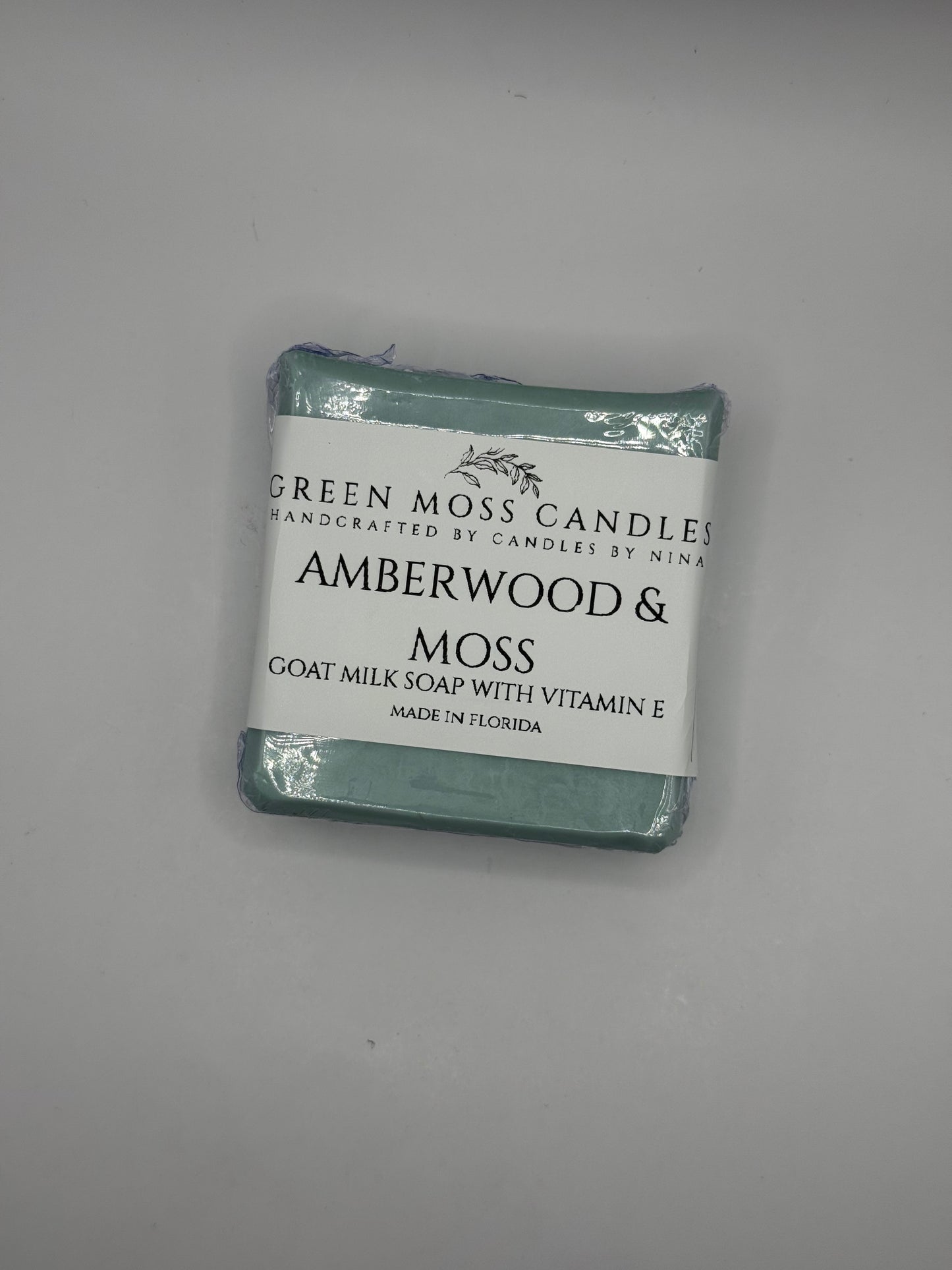 "Amberwood & Moss" Luxurious Goat Milk Soap