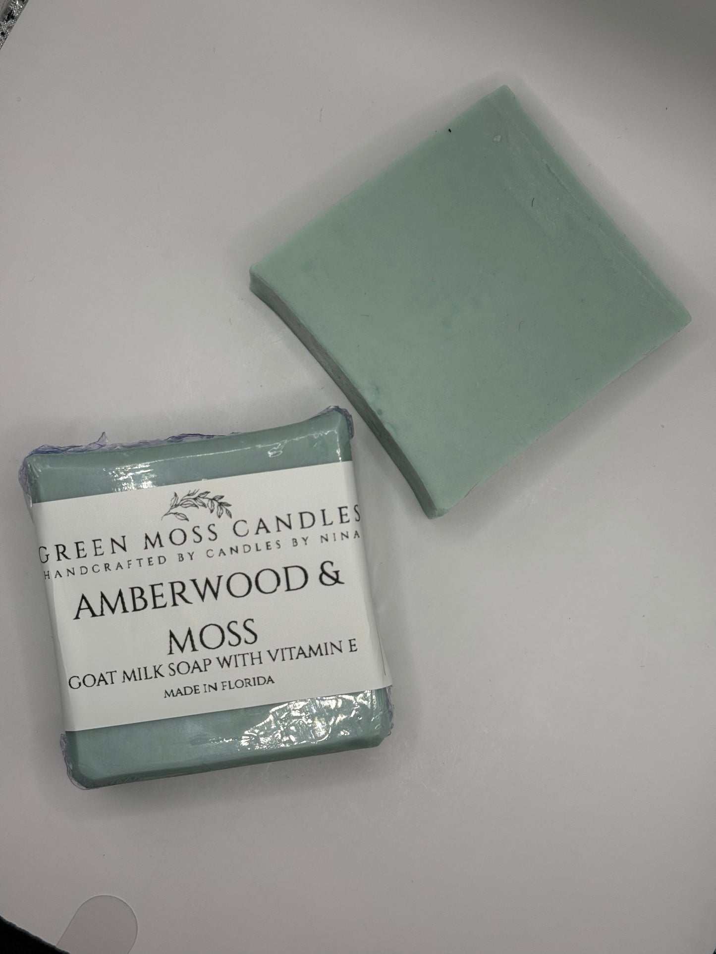 "Amberwood & Moss" Luxurious Goat Milk Soap
