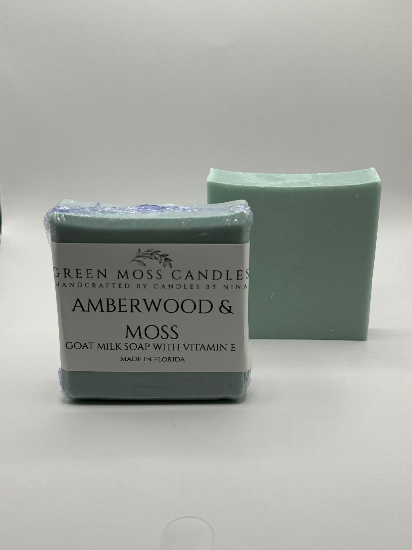 "Amberwood & Moss" Luxurious Goat Milk Soap