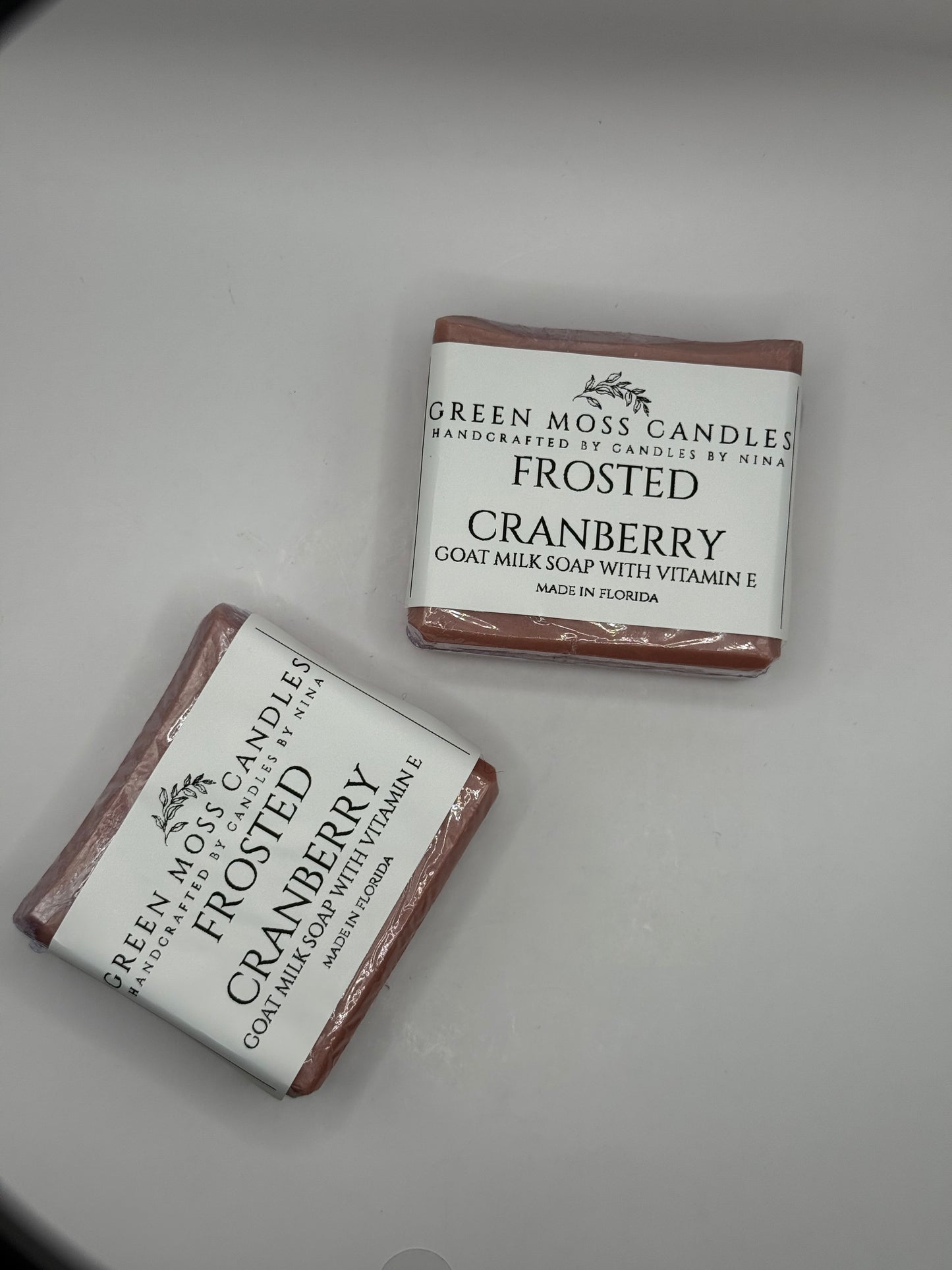 "Frosted Cranberry" Luxurious Goat Milk Soap