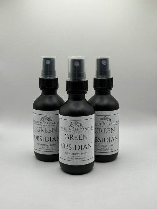 "Green Obsidian" Room Spray + Linen 2oz