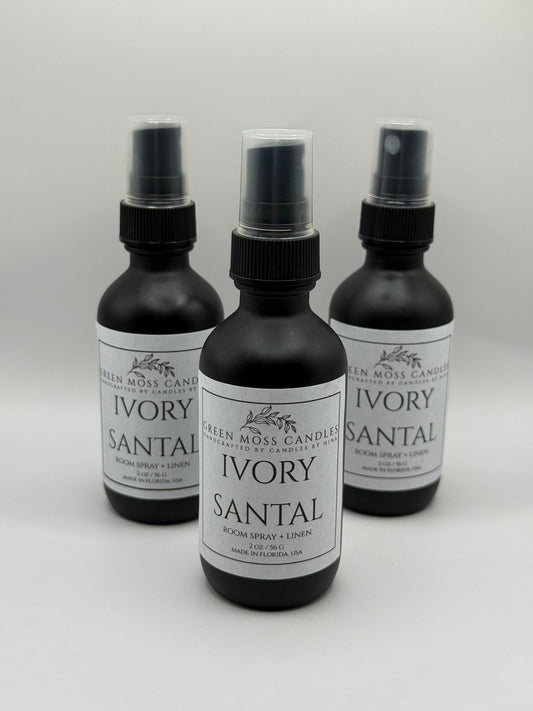 "Ivory Santal" Room Spray + Linen 2oz