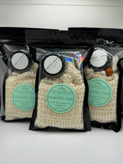"Healing Tide" Luxurious Goat Milk Soap Little Bundle