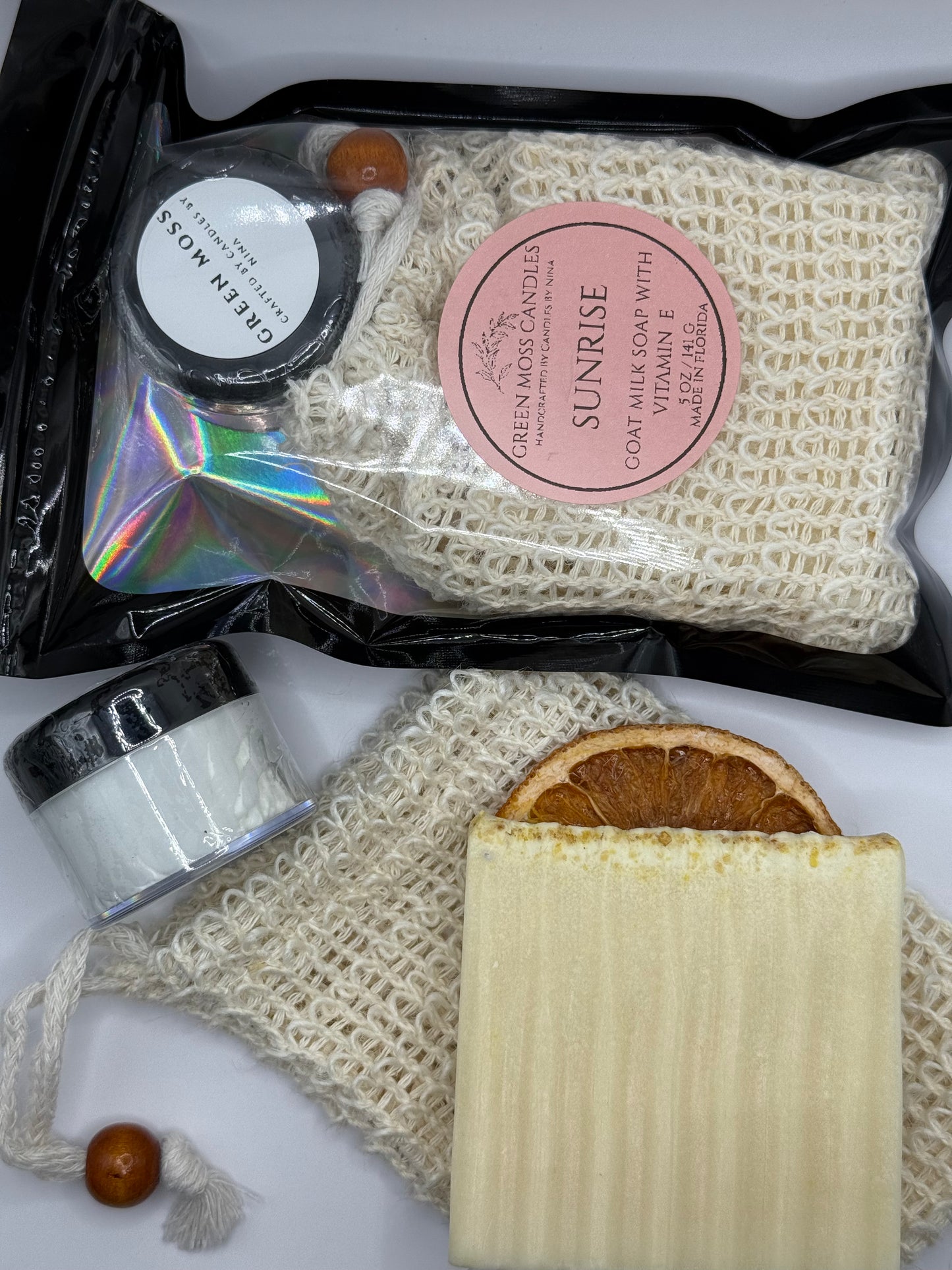"Sunrise" Luxurious Goat Milk Soap Little Bundle