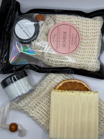 "Sunrise" Luxurious Goat Milk Soap Little Bundle