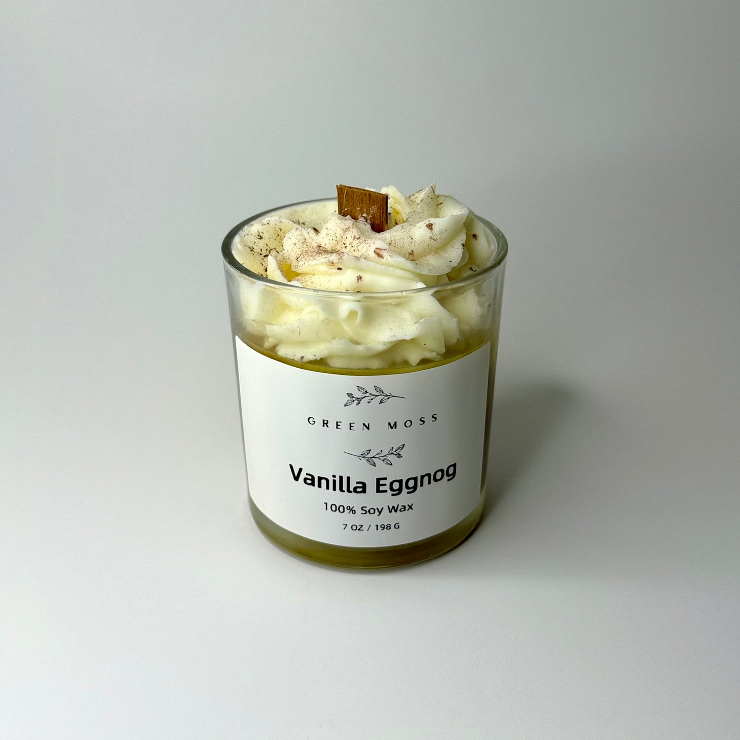 "Vanilla Eggnog" - Handcrafted 10 oz Soy Wax Scented Candle